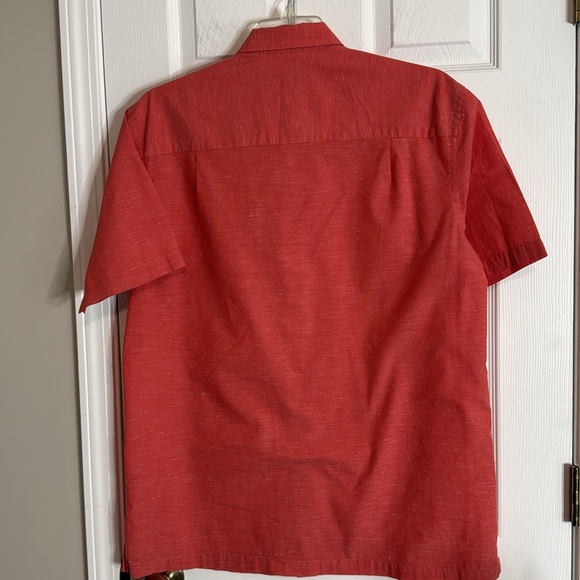 Men’s short-sleeved button-down Van Heusen shirt - Size LT 16-16 1/2 - Picture 4 of 4